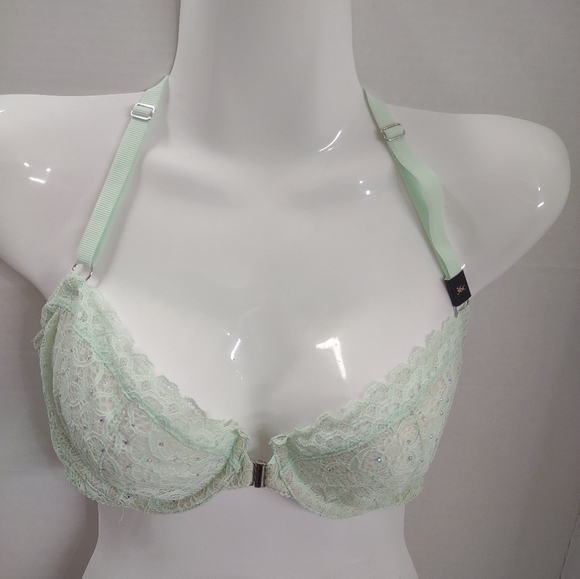 Victoria's Secret Mint Lace Bra - Picture 1 of 6